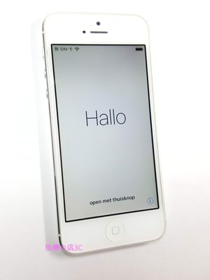 復古經典絕版珍藏品 蘋果Apple iPhone 5 16GB智慧型手機 鎖ID