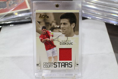 喬科維奇~Novak Djokovic 2006 ACE RC 新人球衣卡 非常少見~世界球王 RARE~