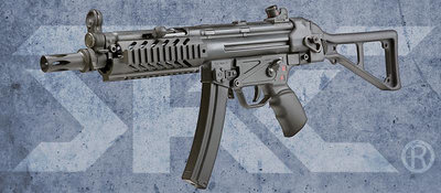 JHS（（金和勝 生存遊戲專賣））免運費 SRC 鋼製 MP5-TAC-AU CO2衝鋒槍 COB-408TM