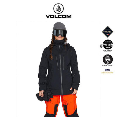 VOLCOM鉆石GPT滑雪服女士冬22/23雪季GORE-TEX防水 VS 3L STRETCH
