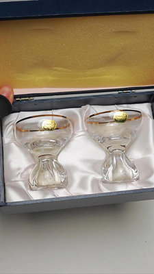 捷克 BOHEMIA GLASS 波西米亞 水晶杯  冷酒杯