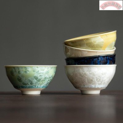 新品 -日本進口陶葊清水燒陶瓷茶杯日式手工復古品茗杯主人杯送禮套裝