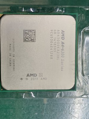 AMD A4-6300 3.7G AD6300OKA23HL 65W 正式CPU