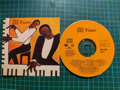 無盒CD JAZZ CAFE PIANO 爵士樂 鋼琴演奏 英版