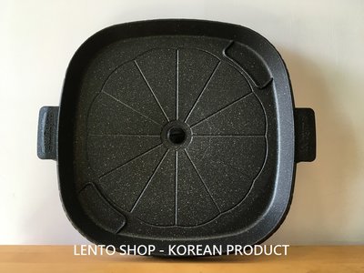 LENTO SHOP - 韓國進口 JOYME 韓國烤盤 烤肉盤 不沾烤盤 排油烤盤 32x32公分