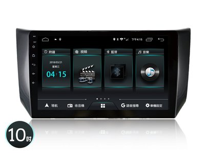 威宏專業汽車音響 JHY SUPER SENTRA  專用安卓觸控機 10.1吋 導航 藍芽 支援APP左右分屏顯示
