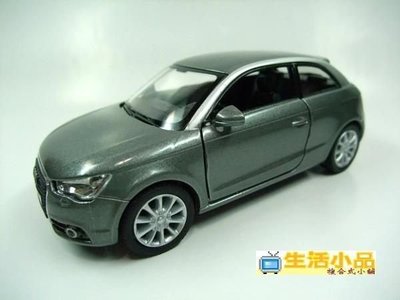 ☆生活小品☆ 模型 2010 Audi A1 *鐵灰色*(有迴力)歡迎選購^^
