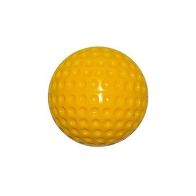 *無敵艦隊*購物廣場~2打裝黃色凹洞球棒球/橘子球. 防水. 發球機適用.打擊場練習球