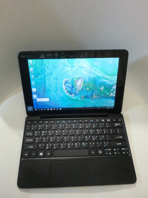 Acer One 10 N16H1 x5-Z8350/2G/32G 10.1吋 平板 觸控筆電 附鍵盤 win10