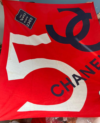 現貨 Chanel vintage 方巾 150✖️127