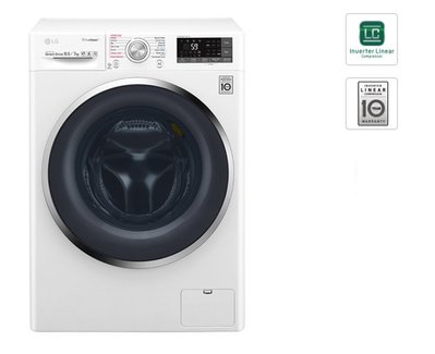 [東家電器]LG WD-S105CW TWINWASH 滾筒洗衣機(蒸洗脫) 冰磁白 / 10.5公斤 另可堆疊乾衣機