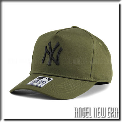 【ANGEL NEW ERA 】MLB Old Fashioned Cap NY  紐約 洋基 軍綠 卡車帽 墨綠