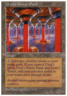 魔法風雲會 Urza's Power Plant 克撒的動力爐 第五版