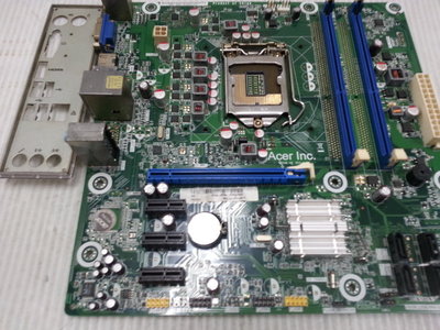 【 創憶電腦 】Acer lnc IPISB-VR DDR3 1155 主機板 附檔板直購價 400元