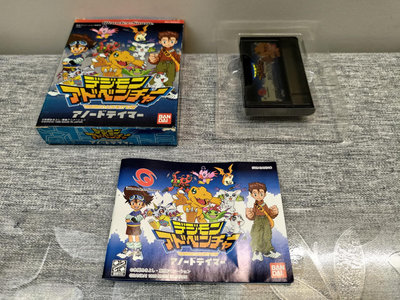 Wonderswan WS 日版卡帶 ~ 數碼寶貝 Digimon Adventure 藍版 (編號159) 陽極訓練師