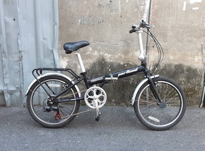 二手~英國專業自行腳踏車品牌 Ventura Portland 20吋 7速 鋁合金折疊腳踏車 小折車 單車~功能正常