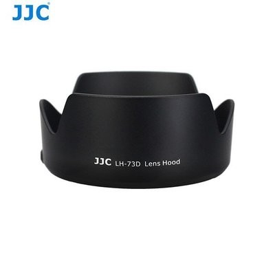 JJC EW-73D遮光罩RF 24-105MM F4-7.1 IS STM佳能EOSR10 R5 R6 80D 77D