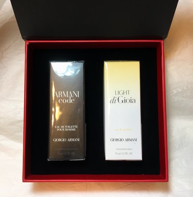 Giorgio Armani Code 黑色密碼男性淡香水 15ml~ 附專櫃紙袋