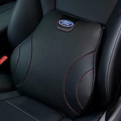 車之星~Ford Focus Fiesta Mondeo KUGA EcoSport汽車 記憶棉靠枕 護腰靠墊 頭枕 緩解疲勞