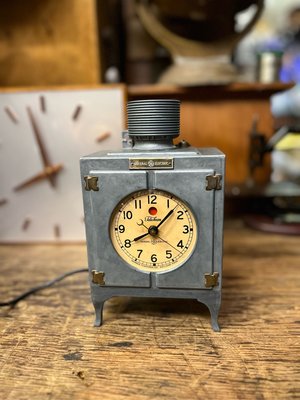 美國 1930s 奇異 GE 電冰箱 時鐘 電鐘