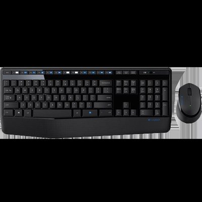 現貨羅技MK345鍵盤鼠標鍵鼠套裝多媒體臺式家用辦公便攜游戲電競簡約