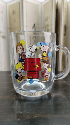 Snoopy/史努比日本Snoopy史努比玻璃杯家用透明水杯
