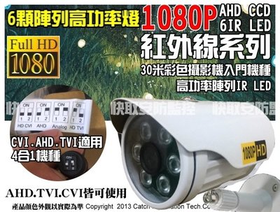 高雄 監視器 紅外線 200萬 HD 1080P 7合1 攝影機 可取 DVR 支援AHD/TVI/CVI 海康