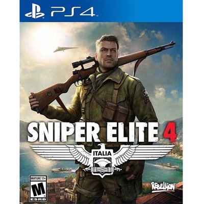 (現貨全新) PS4 狙擊之神 4 英文美版 Sniper Elite 4 狙擊精英 4
