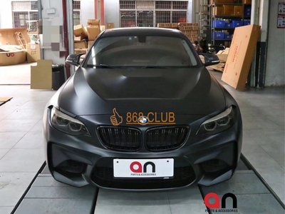 【868汽車百貨】全新 BMW F22 改 F87 M2 前保桿，PP材質，知名大廠台灣 an 開發，可加購葉子板