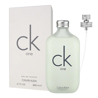 Calvin Klein cK One中性淡香水(200ml)【小三美日】空運禁送 D107438【顺美美妆】