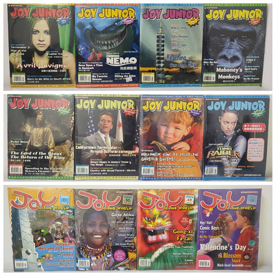 佳音英語世界雜誌 共24本書+43CD光碟 Joy to the world  佳英少年英文誌 Joy Junior