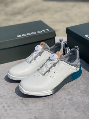 Ecco愛步高爾夫球鞋男全新男子高爾夫S3系列高爾夫鞋