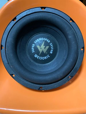 Weisonic subwoofer 10吋超低音單體