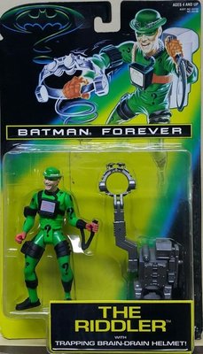 全新 KENNER BATMAN FOREVER 蝙蝠俠 THE RIDDLER 謎天大聖