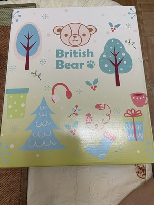 British Bear 英國熊法蘭絨毯 嬰兒毯 彌月禮