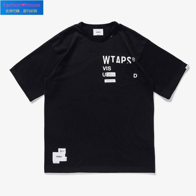 『Fashion❤House』2021 WTAPS INSECT 02 SS COPO POCKET TEE 口袋 短袖 短T 黑色 白色