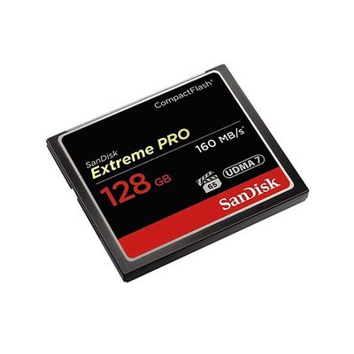 SANDISK 128GB Extreme Pro CF 160M 記憶卡 專業攝錄影 (SD-CF160M-128G)