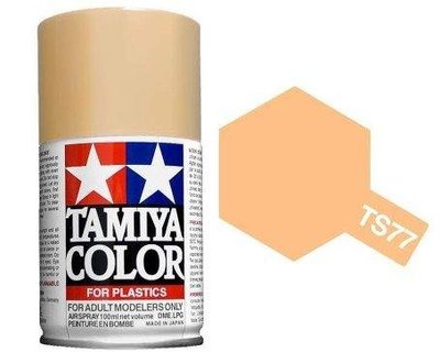 大千遙控模型 TAMIYA 模型噴漆 TS-77 FLAT FLESH 消光膚色