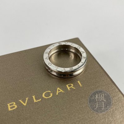 BRAND楓月 BVLGARI 寶格麗 B ZERO.1單環WG戒 #58 戒指 飾品 配件 精品戒指