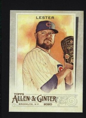 2020 Topps Allen and Ginter #272 Jon Lester - Chicago Cubs