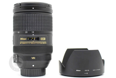 【台南橙市3C】NIKON AF-S 18-300MM F3.5-5.6 G ED VR 二手鏡頭 #89836