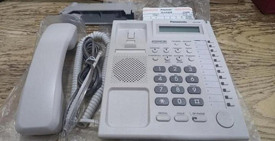 Panasonic 國際牌TES-824電話主機+308擴充卡來電顯示卡2片來電顯示一到六線電話主機容量6外線16分機+16台KXT-7730顯示話機蘆洲可自取