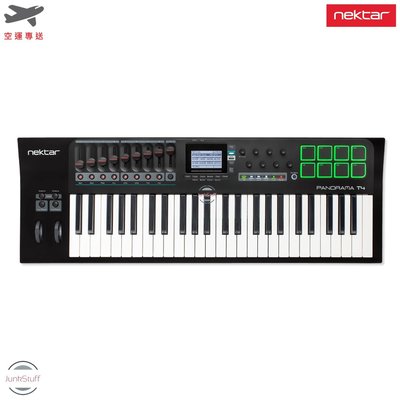 Nektar 美國 Panorama T4 專業 MIDI 鍵盤 控制器 力度感應打擊墊 49 KEY 鍵 推桿