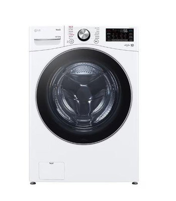 [桂安電器]請議價LG 蒸氣滾筒洗衣機 (蒸洗脫烘)｜洗衣13公斤+烘衣8公斤 (冰瓷白)WD-S13VDW