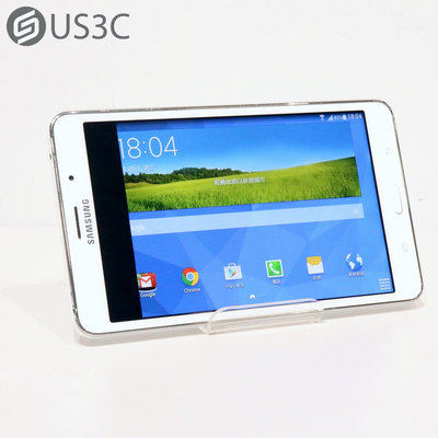 【US3C-青海店】【一元起標】Samsung Galaxy Tab 4 1.5G/8G T2397 7吋 WiFi+LTE 白色 二手平板