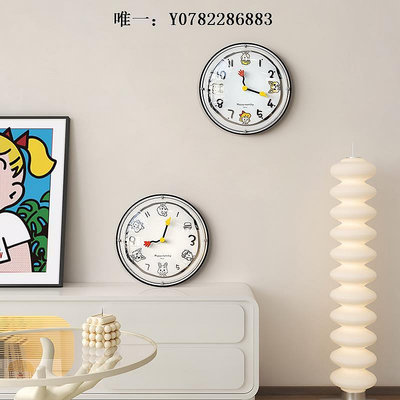 掛鐘美世達網紅卡通掛鐘客廳鐘表新款家用簡約現代創意時鐘掛墻壁鐘