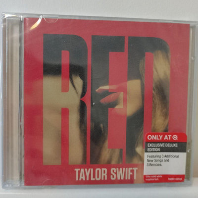 促銷 全新CD 霉霉 Taylor Swift RED 泰勒斯威夫特 紅色 豪華版2CD