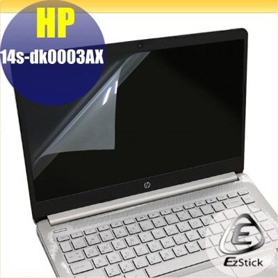 【Ezstick】HP 14S-dk0003AX 靜電式筆電LCD液晶螢幕貼 (可選鏡面或霧面)