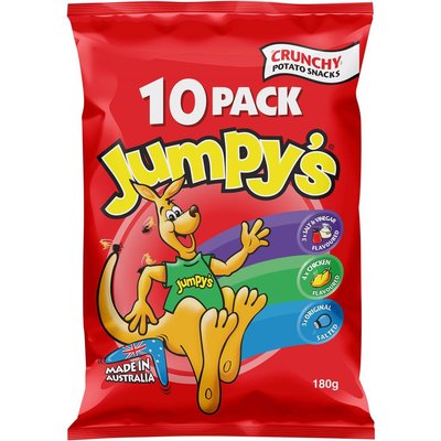 澳洲代購🇦🇺【Jumpy's】  袋鼠餅乾 袋裝 10包入 多種口味 預購