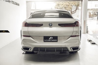 【政銓企業有限公司】BMW G06 X6 FD 品牌 高品質 碳纖維 卡夢 CARBON  三件式 後下巴